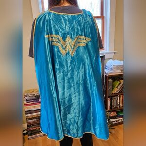 Kids Superhero Cape - Blue and Gold